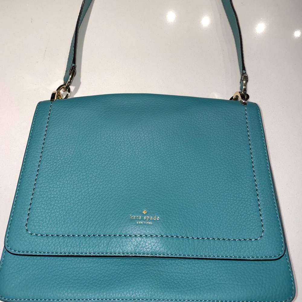 Teal Kate Spade purse
